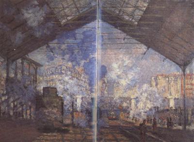 Claude Monet Gare Saint-Lazare (nn02) Sweden oil painting art